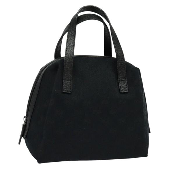 GUCCI GG Canvas Hand Bag Black - Picture 1 of 16
